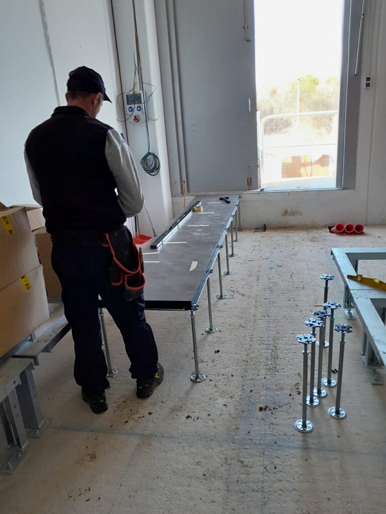 PLANIFICACIÓN INSTALACION SUELO TECNICO